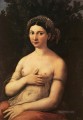 Retrato de una mujer desnuda Fornarina 1518 Maestro renacentista Rafael